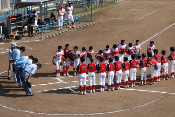 スポ少県大会一回戦突破しました。